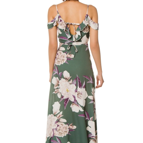 Haute Rogue designer floral wrap dress - Picture 2 of 2